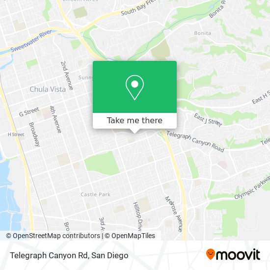 Mapa de Telegraph Canyon Rd