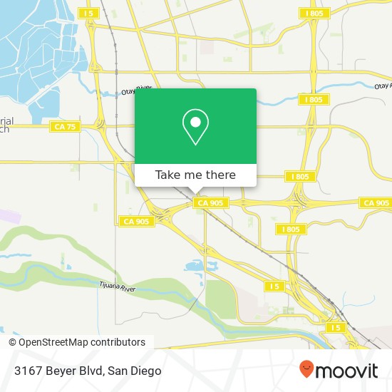 3167 Beyer Blvd map