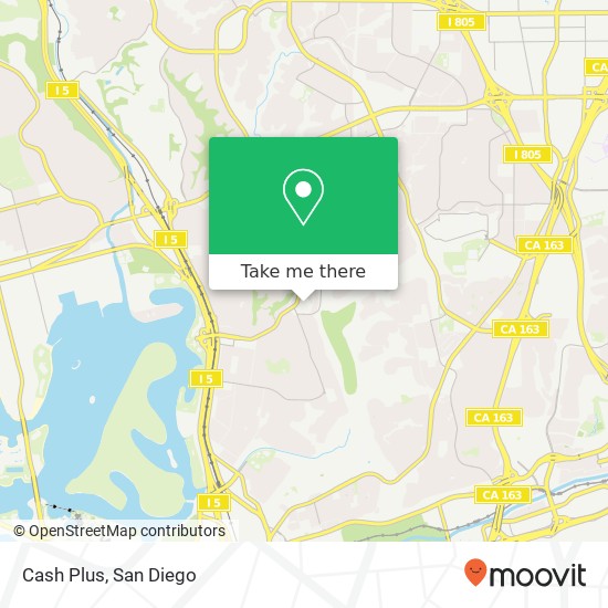 Cash Plus map