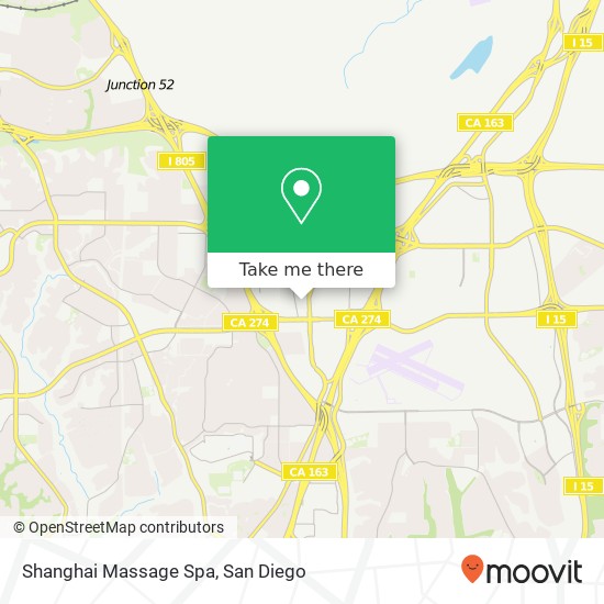 Shanghai Massage Spa map