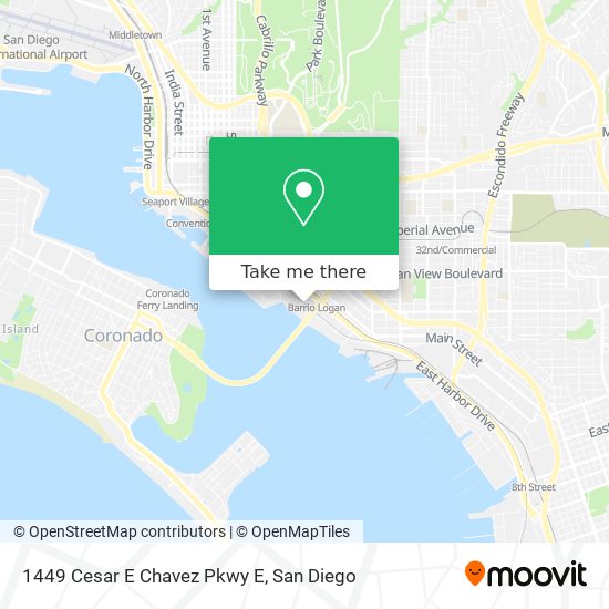 1449 Cesar E Chavez Pkwy E map