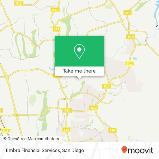 Mapa de Embra Financial Services
