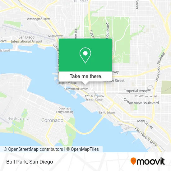 Ball Park map