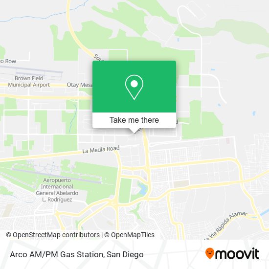 Arco AM/PM Gas Station map