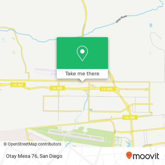 Mapa de Otay Mesa 76