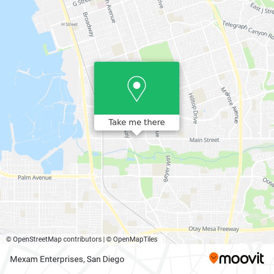 Mexam Enterprises map