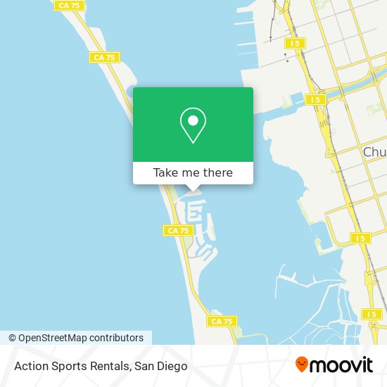 Mapa de Action Sports Rentals