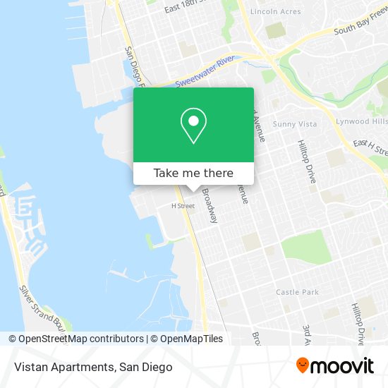 Mapa de Vistan Apartments