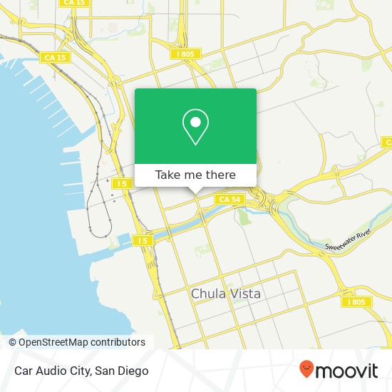 Car Audio City map