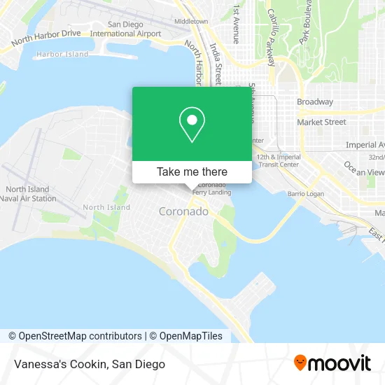 Vanessa's Cookin map