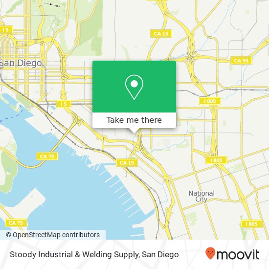 Mapa de Stoody Industrial & Welding Supply