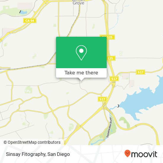 Sinsay Fitography map
