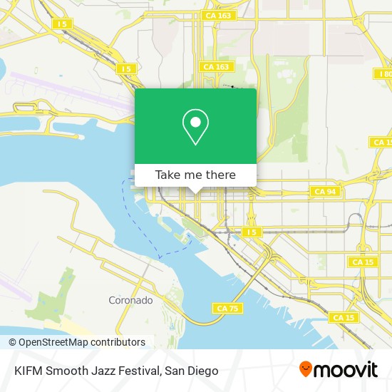 KIFM Smooth Jazz Festival map