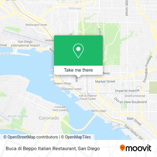 Buca di Beppo Italian Restaurant map