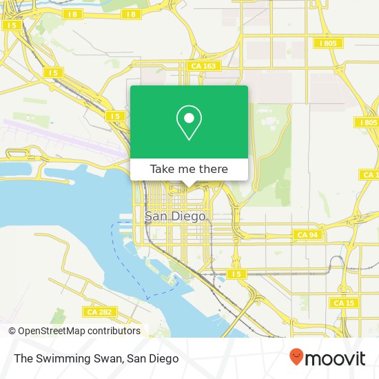 Mapa de The Swimming Swan