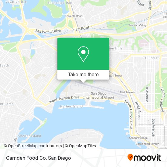 Mapa de Camden Food Co