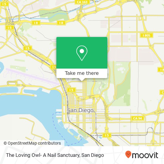 Mapa de The Loving Owl- A Nail Sanctuary