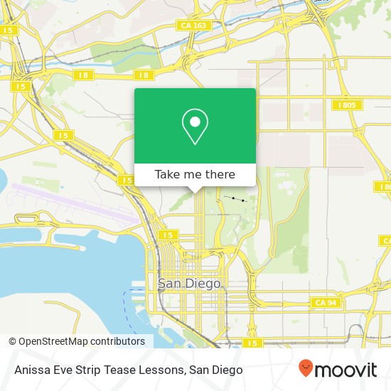 Anissa Eve Strip Tease Lessons map