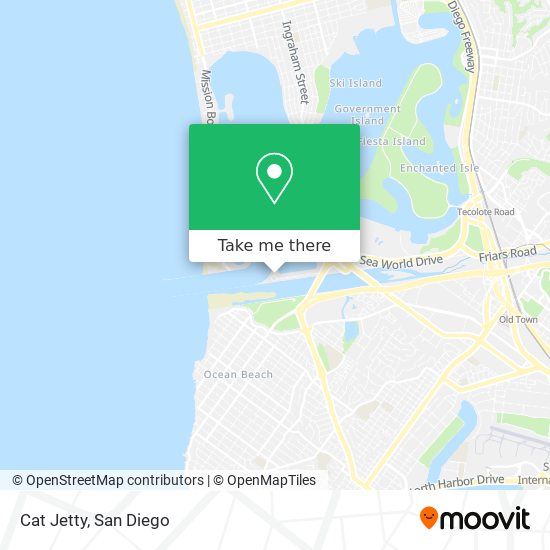 Cat Jetty map