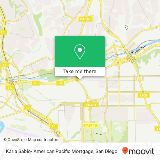 Karla Sabio- American Pacific Mortgage map