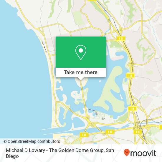 Michael D Lowary - The Golden Dome Group map