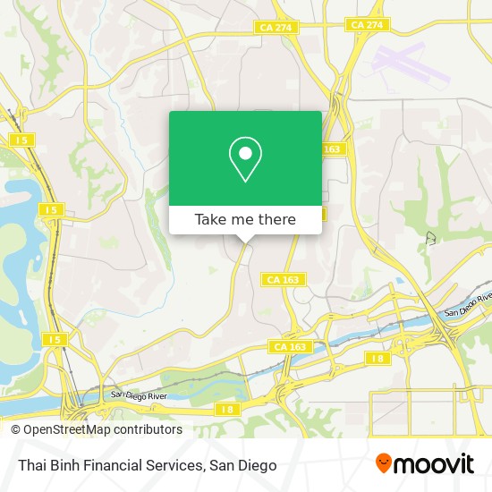 Mapa de Thai Binh Financial Services