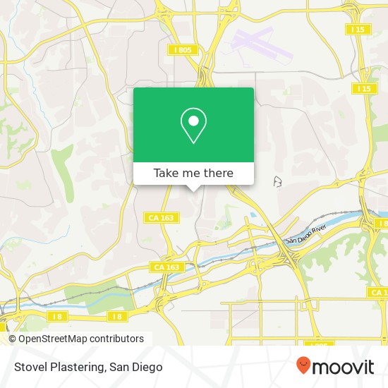 Stovel Plastering map