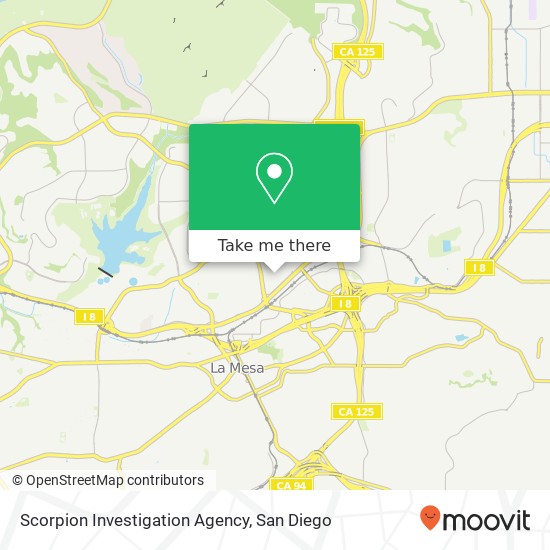 Scorpion Investigation Agency map