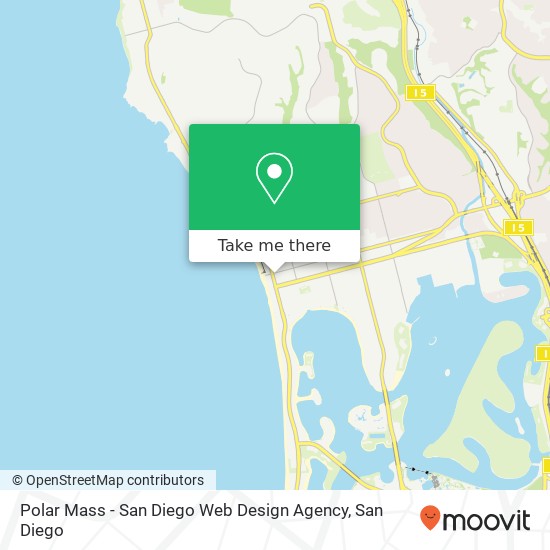 Polar Mass - San Diego Web Design Agency map