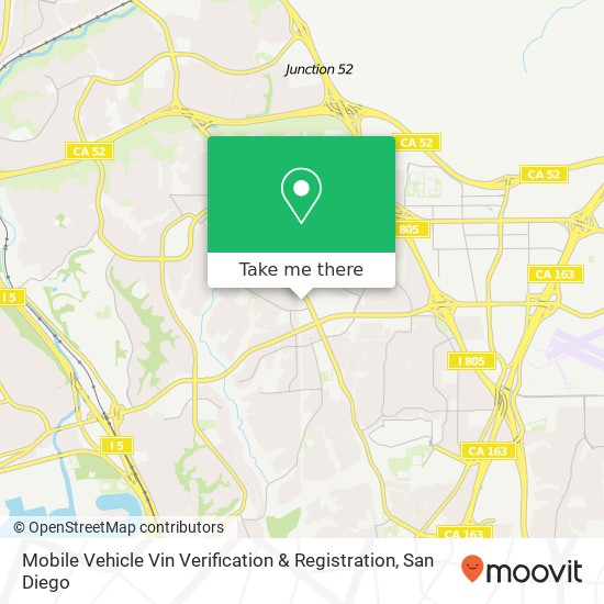 Mapa de Mobile Vehicle Vin Verification & Registration