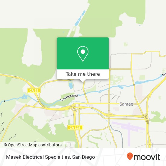 Masek Electrical Specialties map