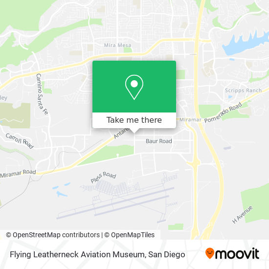 Mapa de Flying Leatherneck Aviation Museum