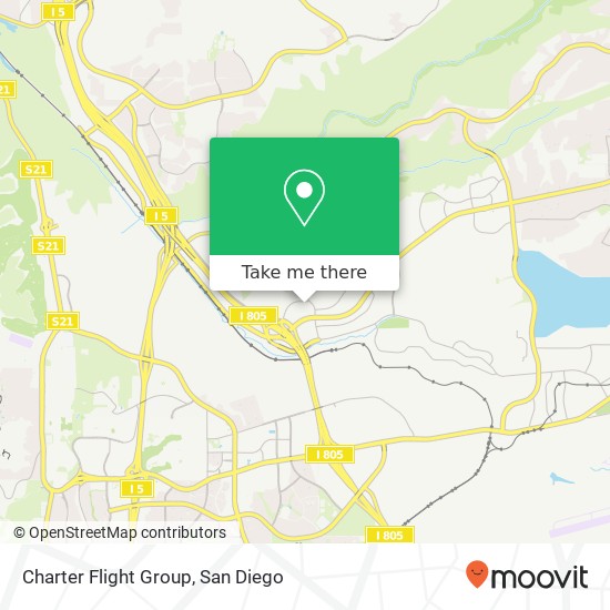 Mapa de Charter Flight Group