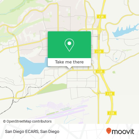 Mapa de San Diego ECARS