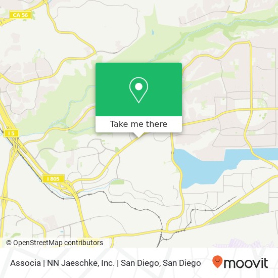 Mapa de Associa | NN Jaeschke, Inc. | San Diego