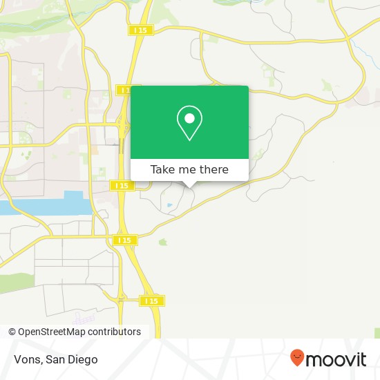 Vons map