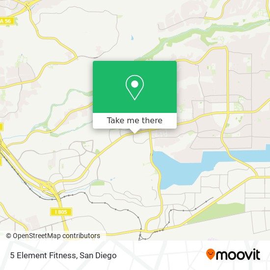 Mapa de 5 Element Fitness