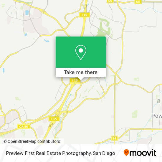 Preview First Real Estate Photography map