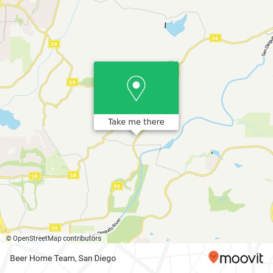 Beer Home Team map