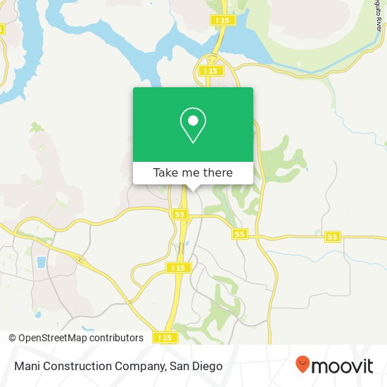 Mani Construction Company map