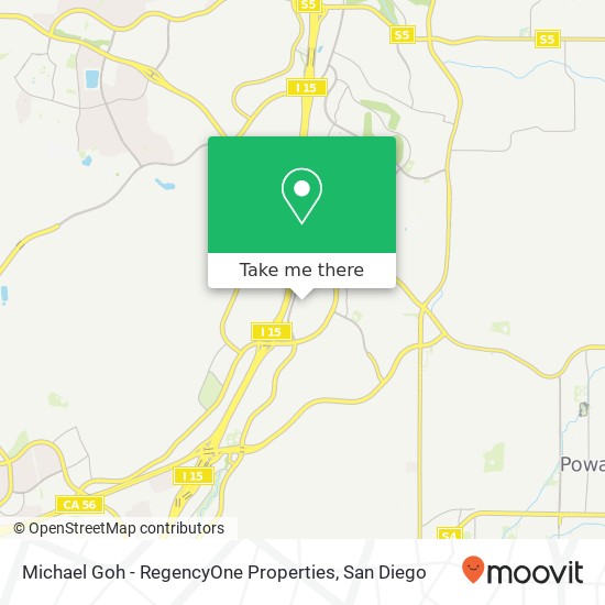 Mapa de Michael Goh - RegencyOne Properties