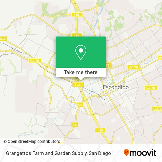 Grangettos Farm and Garden Supply map