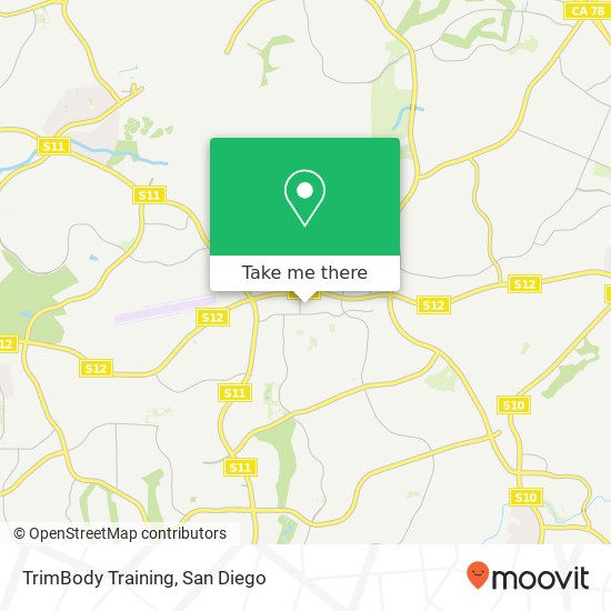 Mapa de TrimBody Training