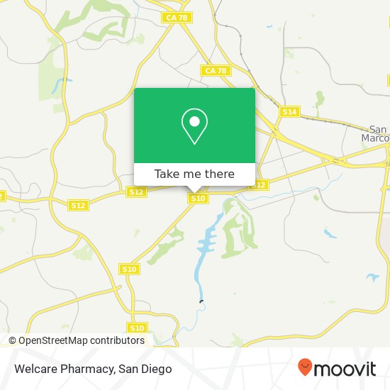 Welcare Pharmacy map