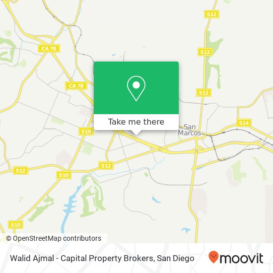 Mapa de Walid Ajmal - Capital Property Brokers