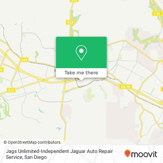 Mapa de Jags Unlimited-Independent Jaguar Auto Repair Service