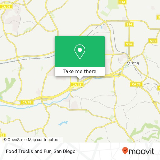 Food Trucks and Fun map