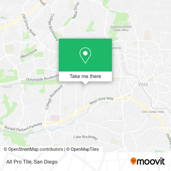 Mapa de All Pro Tile