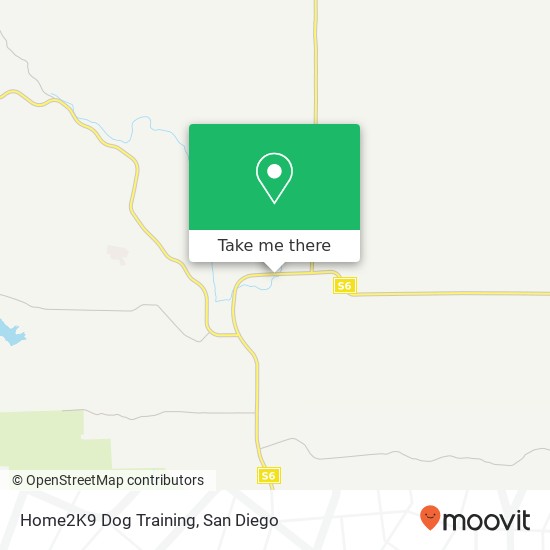 Home2K9 Dog Training map