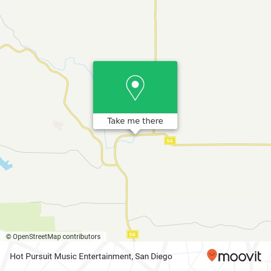 Mapa de Hot Pursuit Music Entertainment